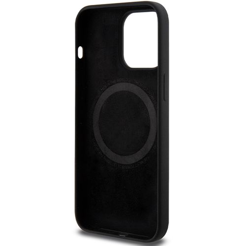BMW M Silicone Pattern MagSafe case for iPhone 15 Pro Max - black, BMW 3666339145972 3666339145972