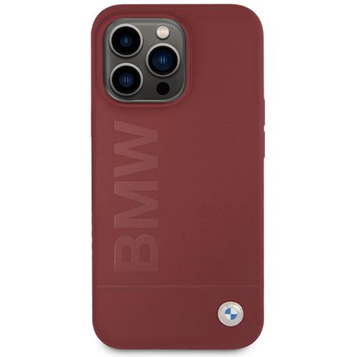 BMW Silicone Big Logo MagSafe case for iPhone 15 Pro Max - red, BMW 3666339145521 3666339145521