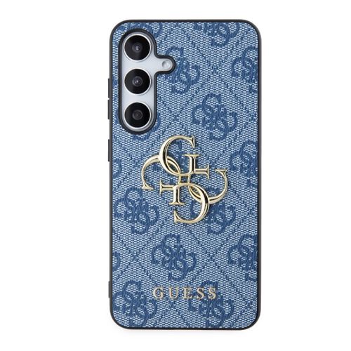 Guess 4G Big Metal Logo case for Samsung Galaxy S24+ - blue, Guess 3666339241285 3666339241285
