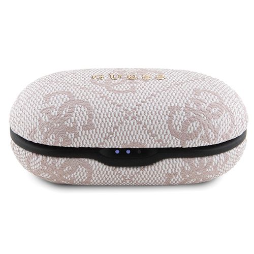 TWS Guess 4G Metal Bluetooth headphones with ENC docking station - pink, Guess 3666339220860