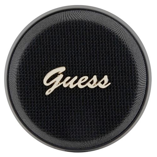 Guess Magnetic Script Metal Bluetooth speaker - black, Guess 3666339220716 3666339220716