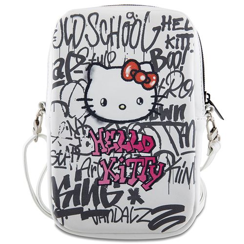 Hello Kitty Graffiti Kitty Head bag - white, Hello Kitty 3666339190224