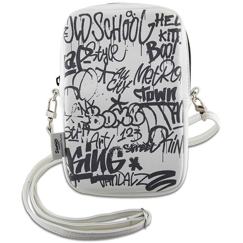 Hello Kitty Graffiti Kitty Head bag - white, Hello Kitty 3666339190224