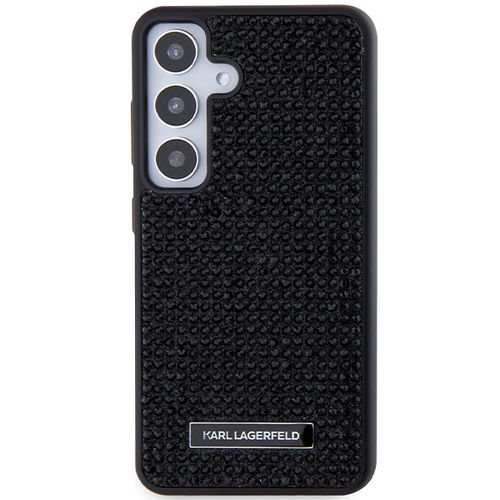 Karl Lagerfeld Rhinestone Metal Logo case for Samsung Galaxy S24+ - black, Karl Lagerfeld 3666339241889 3666339241889