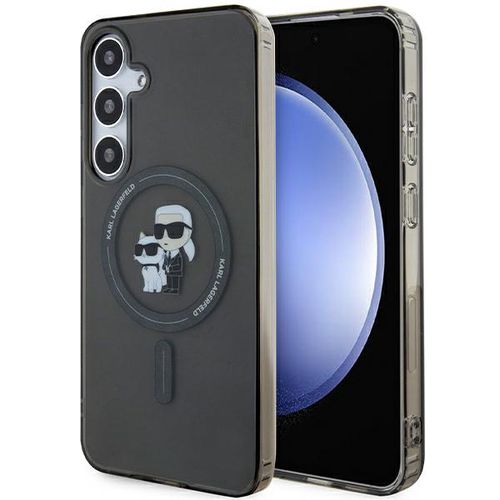Karl Lagerfeld IML Karl&amp;Choupette MagSafe case for Samsung Galaxy S24 - black, Karl Lagerfeld 3666339246600 3666339246600