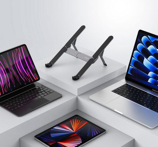 SODI Foldable Compact Mini Laptop Stand - Gray, SODI 6975969180855 6975969180855