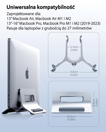 SODI SMS-300 Gravity Stand for MacBookSMS-300 - Silver, SODI 6975969180459 6975969180459
