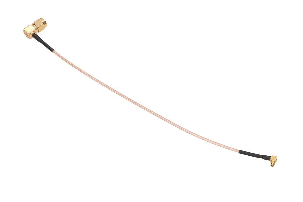 PIGTAIL MMCX-RPSMA 20CM BENT KĄTOWY, EXTRALINK PIGTAIL MMCX-K RPSMA-K 20CM 5907207225593