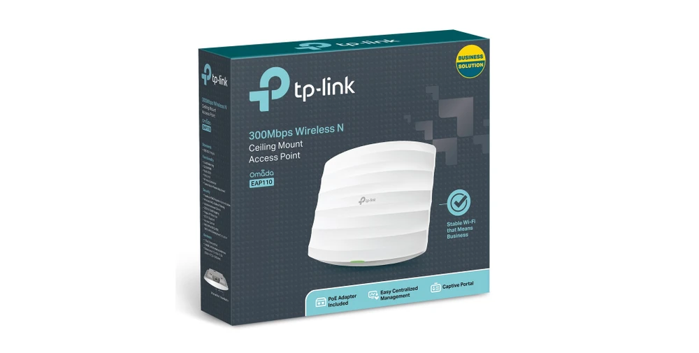 TP-Link EAP110 | Access point | N300, 1x RJ45 100Mb/s, TP-LINK TL-EAP110 6935364091620