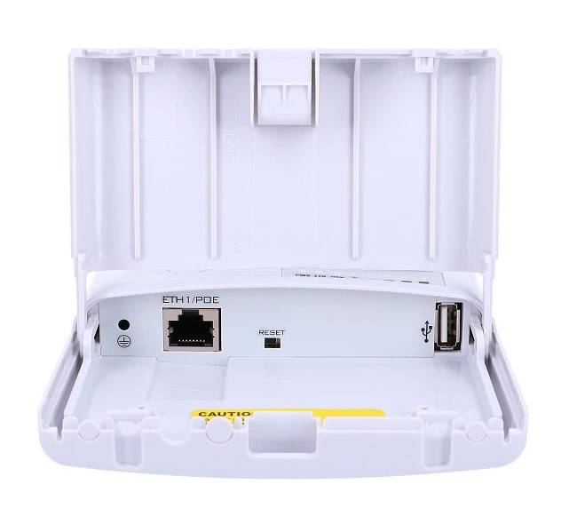 MikroTik BaseBox 5 | CPE | RB912UAG-5HPnD-OUT, 5GHz, 1x RJ45 1000Mb/s, 1x miniPCIe, 1x USB, MIKROTIK RB912UAG-5HPND-OUT 4752224000736