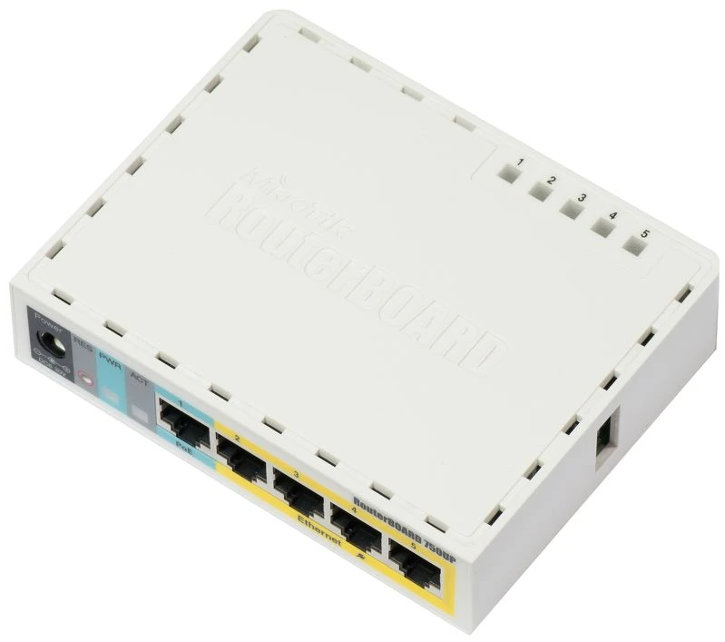 MikroTik hEX PoE lite | Router | RB750UPr2, 5x RJ45 100Mb/s, 1x USB, MIKROTIK RB750UPR2 4752224000385