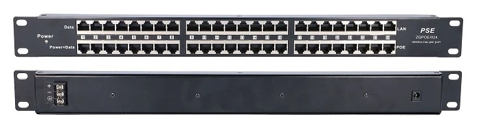 Extralink 24 Port | PoE Injector | 24x 100Mb/s RJ45, Rackmount, EXTRALINK EX.2015 5902560362015