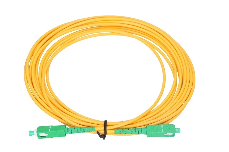 Extralink SC/APC-SC/APC | Patchcord | PVC, Single mode, Simplex, G.657A1, 3mm, 1m, EXTRALINK EX.1537 5902560361537