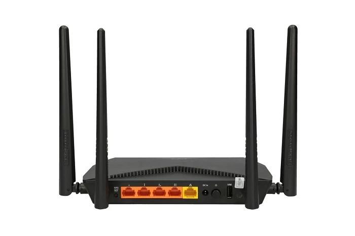 Totolink A3002RU | WiFi Router | AC1200, Dual Band, MU-MIMO, 5x RJ45 1000Mb/s, 1x USB, TOTOLINK A3002RU 6952887401088