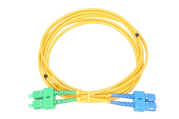 Extralink SC/APC-SC/UPC | Patchcord | Single mode, Duplex, G652D, 3mm, 15m, EXTRALINK EX.14855 5903148914855