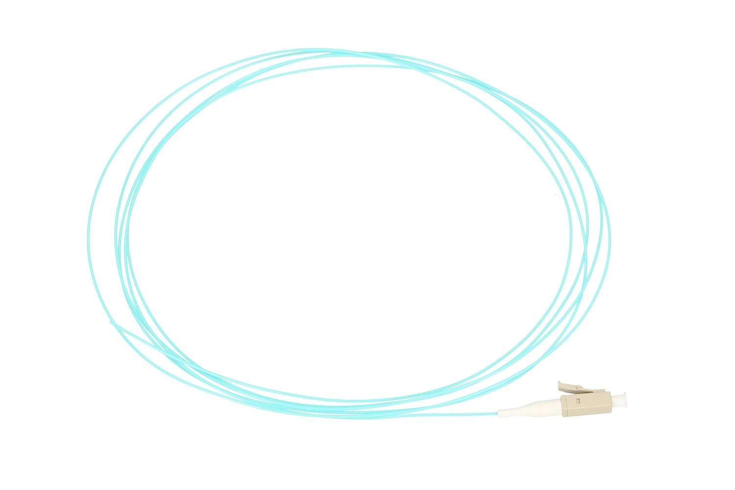 Extralink LC/UPC | Pigtail | Multi mode, OM3, 50/125, 2m, Easy strip, EXTRALINK EX.12462 5903148912462