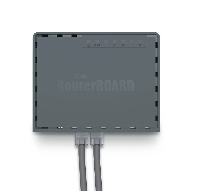 MikroTik hEX S | Router | RB760IGS, 5x RJ45 1000Mb/s, 1x SFP, 1x USB, MIKROTIK RB760IGS 4752224002785