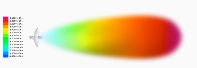 Ubiquiti LBE-5AC-LR | Directional antenna | LiteBeam 5AC, 5GHz, 26dBi, 2x2 MIMO, UBIQUITI LBE-5AC-LR-EU 0817882026307
