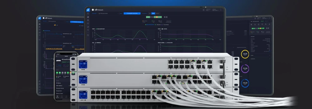 Ubiquiti USW-16-POE | Switch | UniFi, 16x RJ45 1000Mb/s, 8x PoE+, 2x SFP, UBIQUITI USW-16-POE-EU 0817882028547