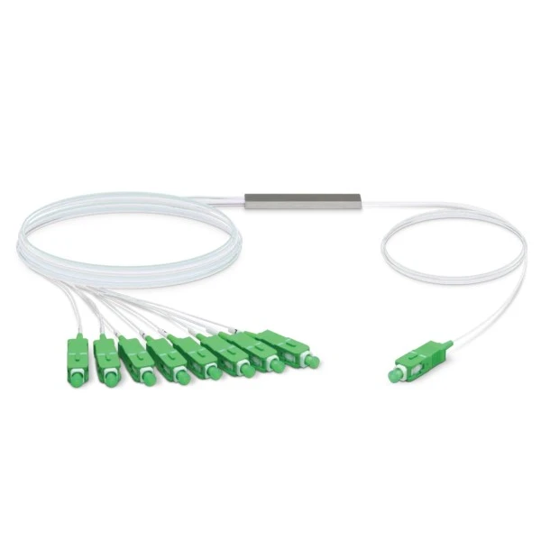 Ubiquiti UF-SPLITTER-8 | Splitter | 1:8, SC/APC, G.657A1, 0,9mm, 1,5m, UBIQUITI UF-SPLITTER-8 0817882026819