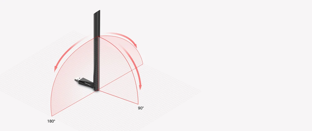 Mercusys MU6H | USB Adapter | AC650 Dual Band, MERCUSYS MU6H(EU) 6935364088064