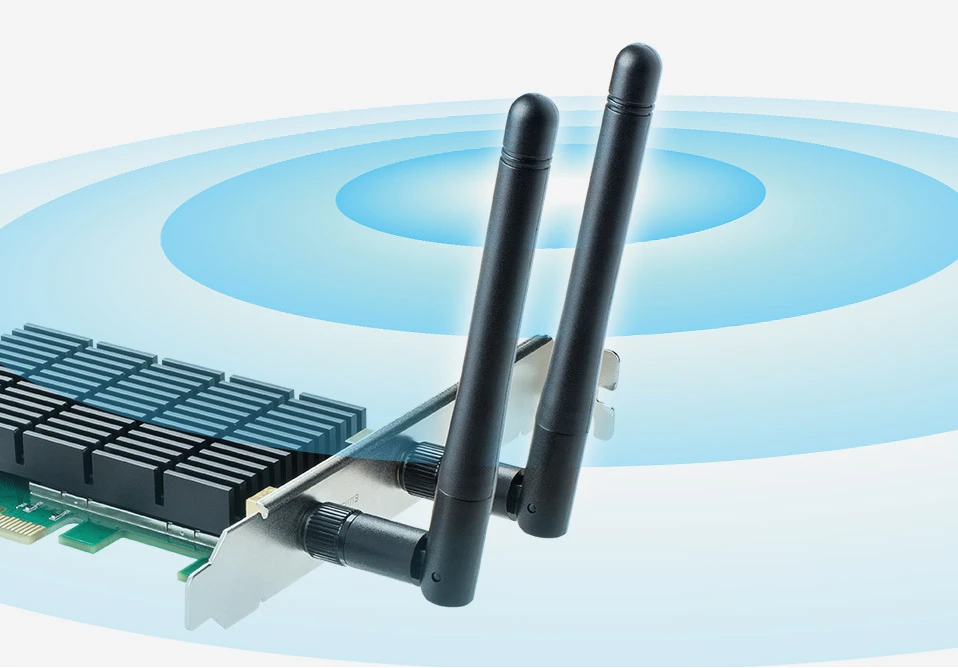 TP-Link Archer T4E | WiFi Network Card | PCI Express, AC1200, Dual Band, TP-LINK TL-ARCHER T4E 6935364089931