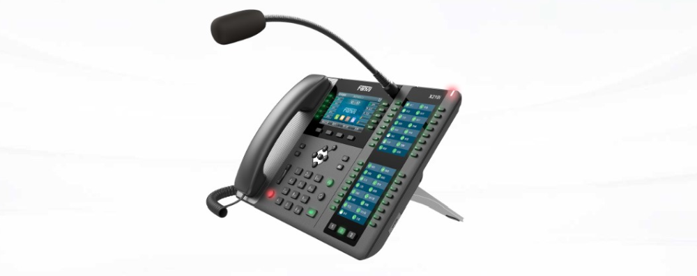 Fanvil X210i | VoIP Phone | IPV6, HD Audio, Bluetooth, RJ45 1000Mb/s PoE, 3x LCD screen, FANVIL X210I 6937295601664