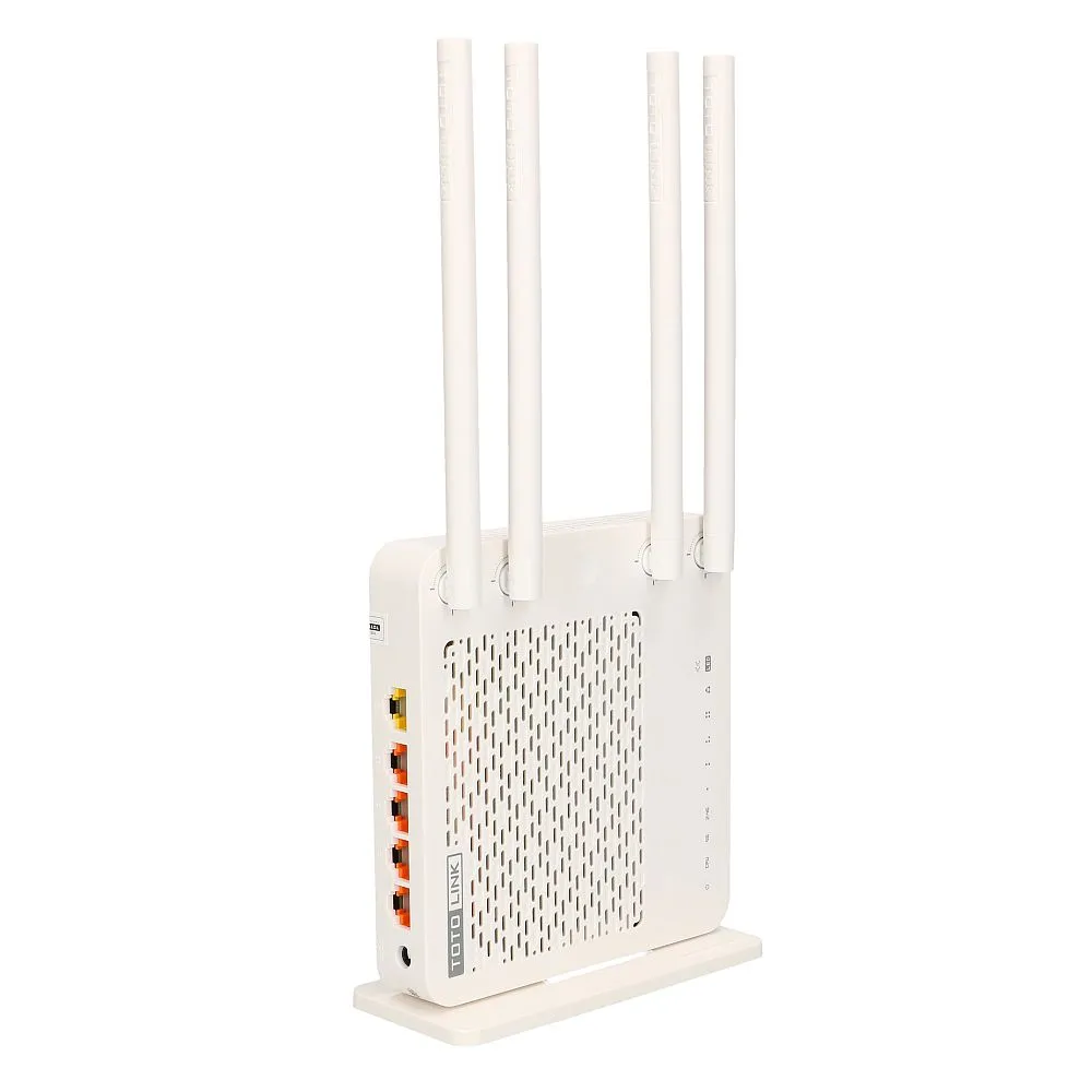 Totolink A702R V4 | Router WiFi | AC1200, Dual Band, MIMO, 5x RJ45 100Mb/s, TOTOLINK A702R-V4 6952887470008