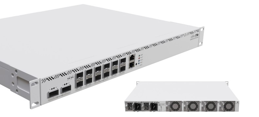 MikroTik CCR2216-1G-12XS-2XQ | Router | 12x SFP28, 2x QSFP28, 1x RJ45 1000Mb/s, 2x M.2 SATA, MIKROTIK CCR2216-1G-12XS-2XQ 4752224000026