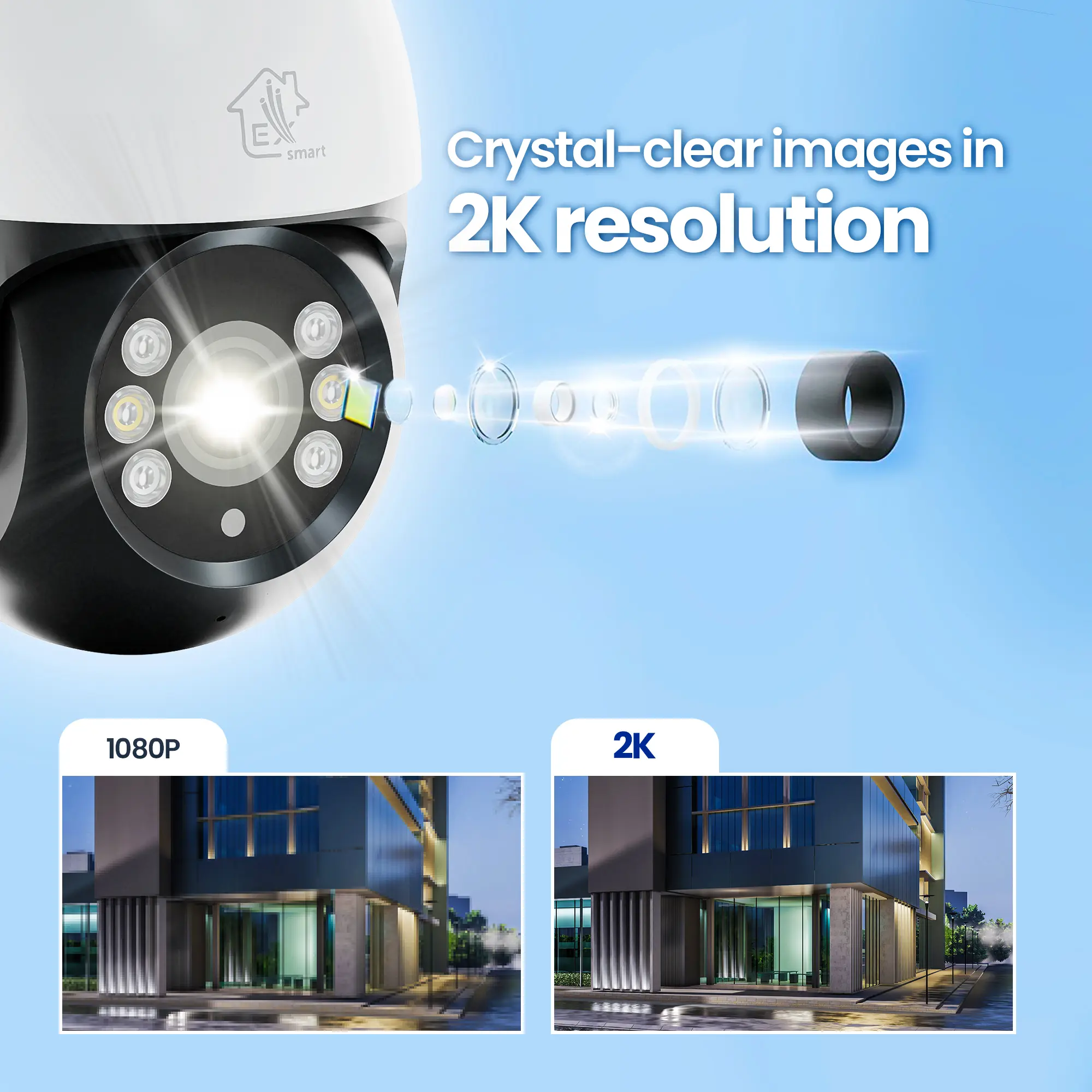 Extralink Perun Outdoor Security Camera EOC-268 | IP Camera | 1296p, PTZ, EXTRALINK EX.30103 5905090330103