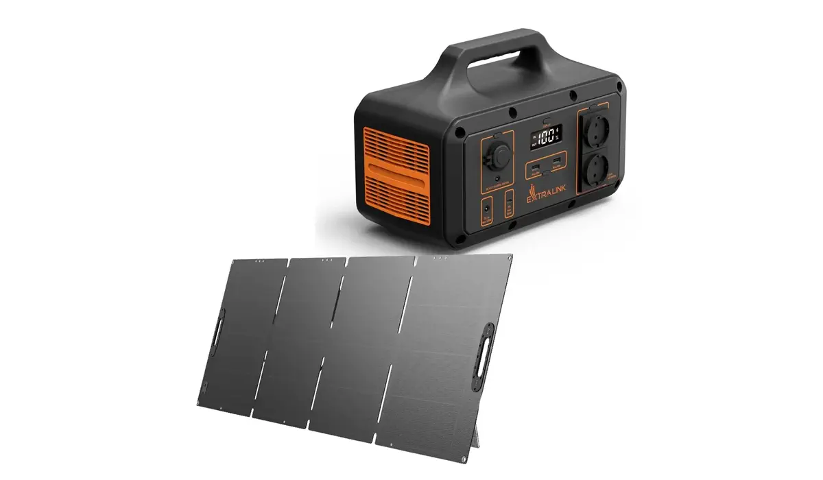 Extralink EPS-120W | Foldable solar panel | for Power Station, EXTRALINK EX.30301 5905090330301