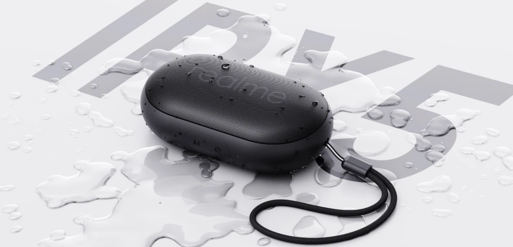 Realme Pocket Bluetooth Speaker Desert Grey | Portable speaker | Bluetooth 5.0, IPX5, USB-C, REALME REALME SPEAKER DESERT GREY 6941399040274