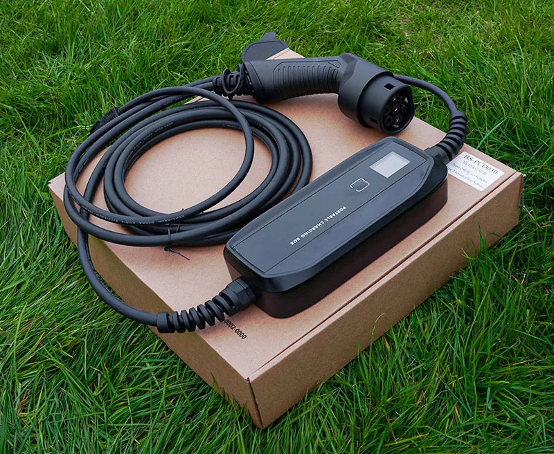 Extralink BS-PCD030 16A 3.6kW Schuko | Portable electric car charger | 1 phase, 5.5m, LCD display, IP67, EXTRALINK EX.31865 5905090331865