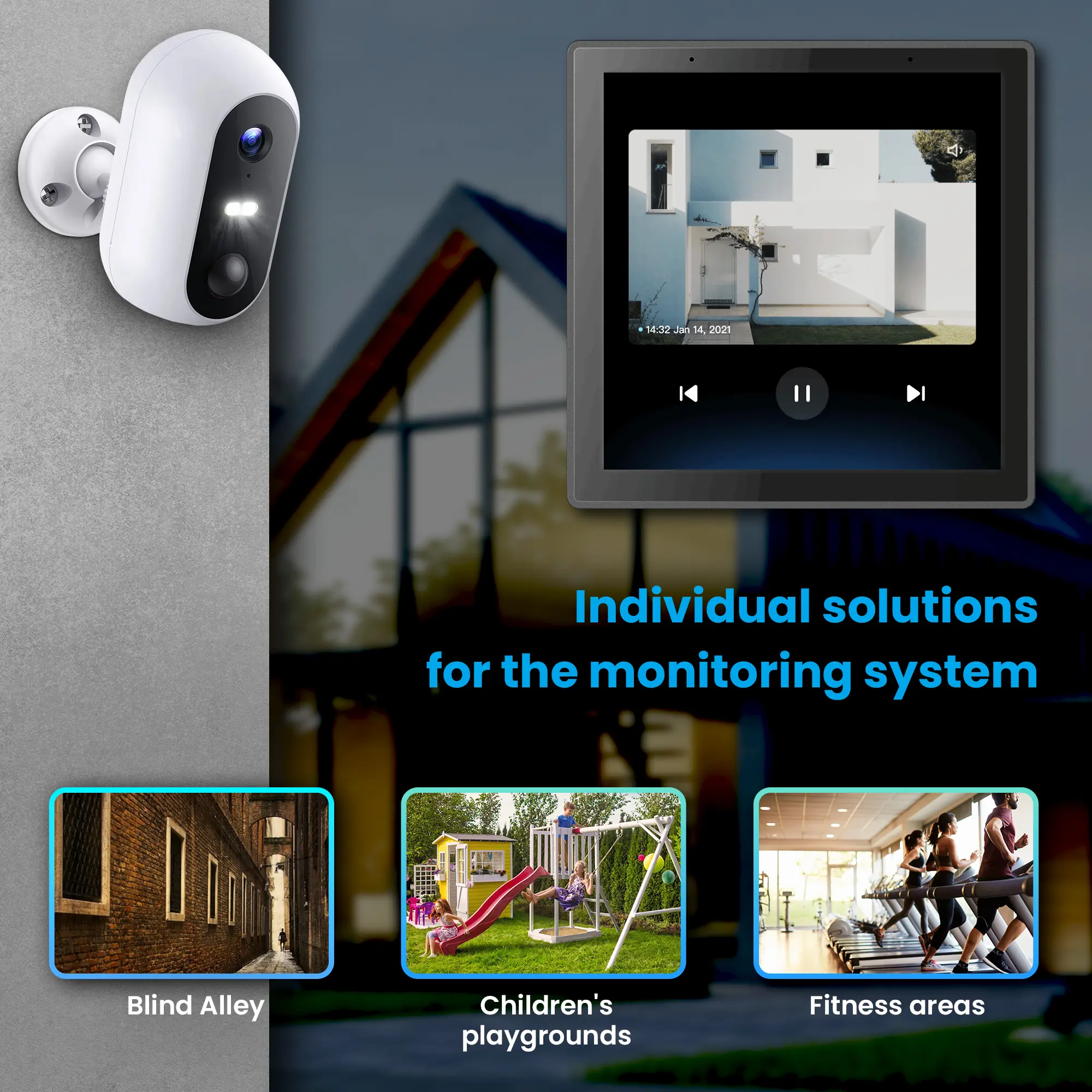 TUYA Smart home control panel LCD, Wi-Fi with built in ZigBee and Amazon Alexa ESH-CP1 5905090332664