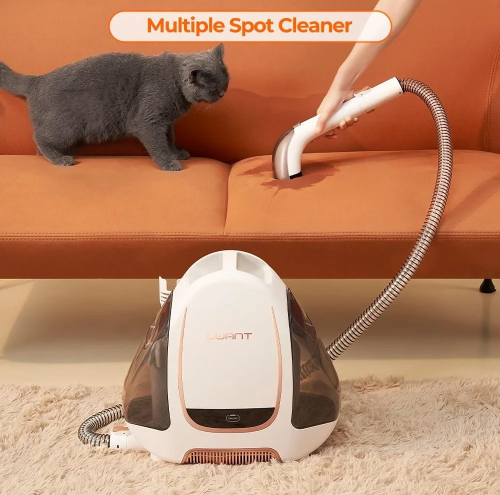 UWANT B100-S | Washing vacuum cleaner | for cleaning carpets, sofas, upholstery, car, 450W, 12000 Pa, 1800ml tank, UWANT B100-S 6974230880029