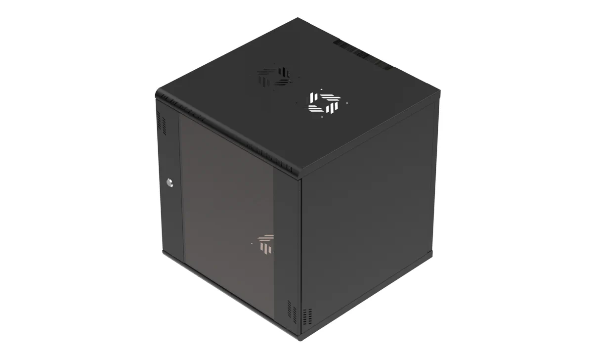 Extralink Premium 12U 600x600 Black | Rack cabinet | tool-free mounting, wall-mounted, EXTRALINK EX.39380 5905090339380