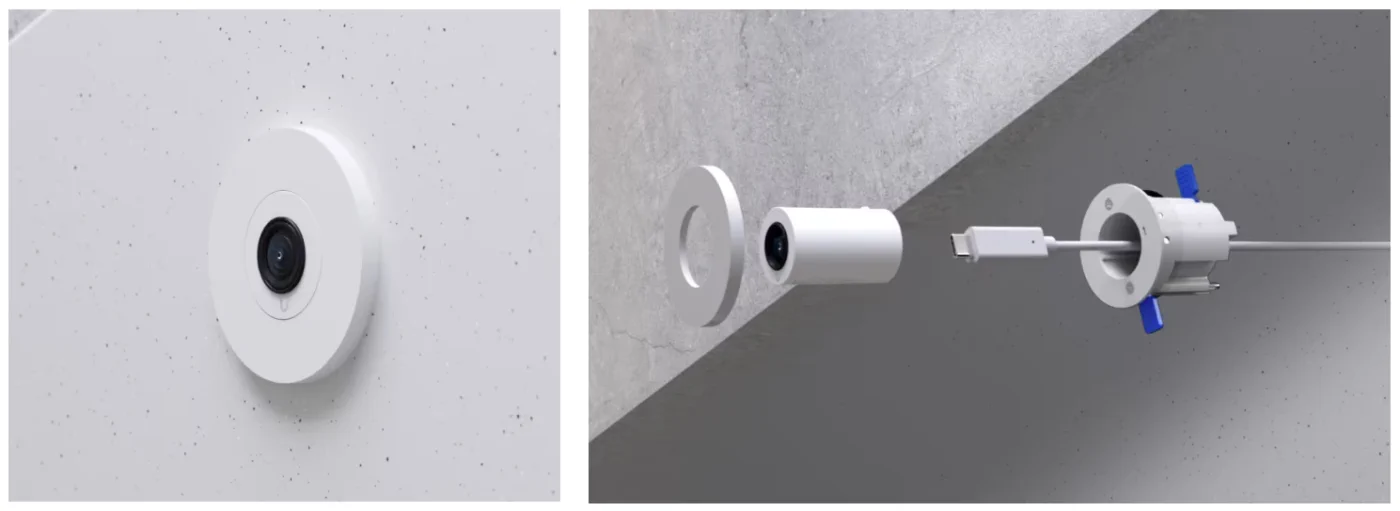 Ubiquiti UVC-AI-Theta-ProLens50 | IP camera | low profile, 53°, 8MP 3840 x 2160, 24fps, UBIQUITI UVC-AI-THETA-PROLENS50 0810084692448