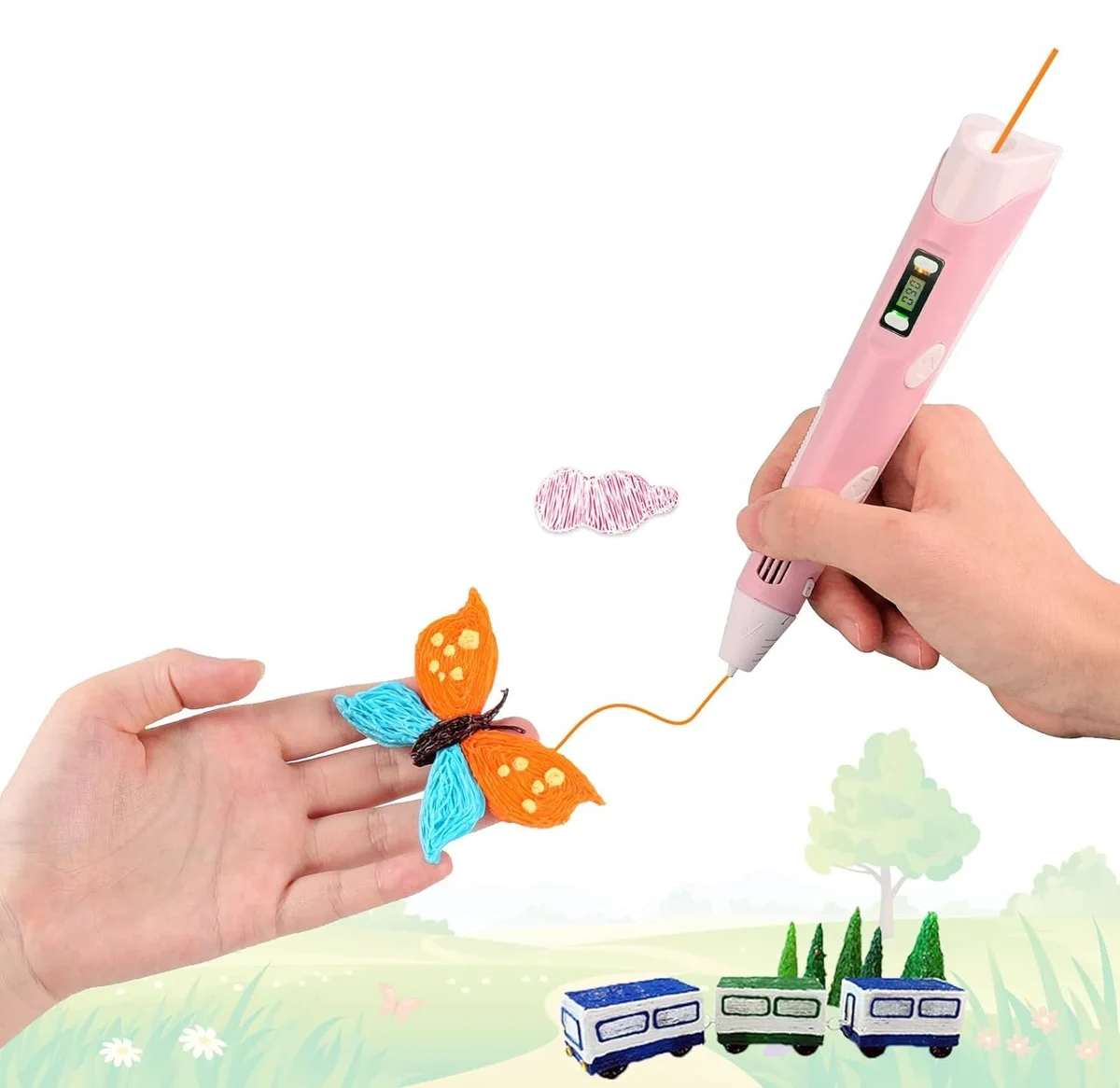 EXTRALINK SMART LIFE DLUGOPIS 3D PEN FIOLETOWY, EXTRALINK EX.31412 5906168631412