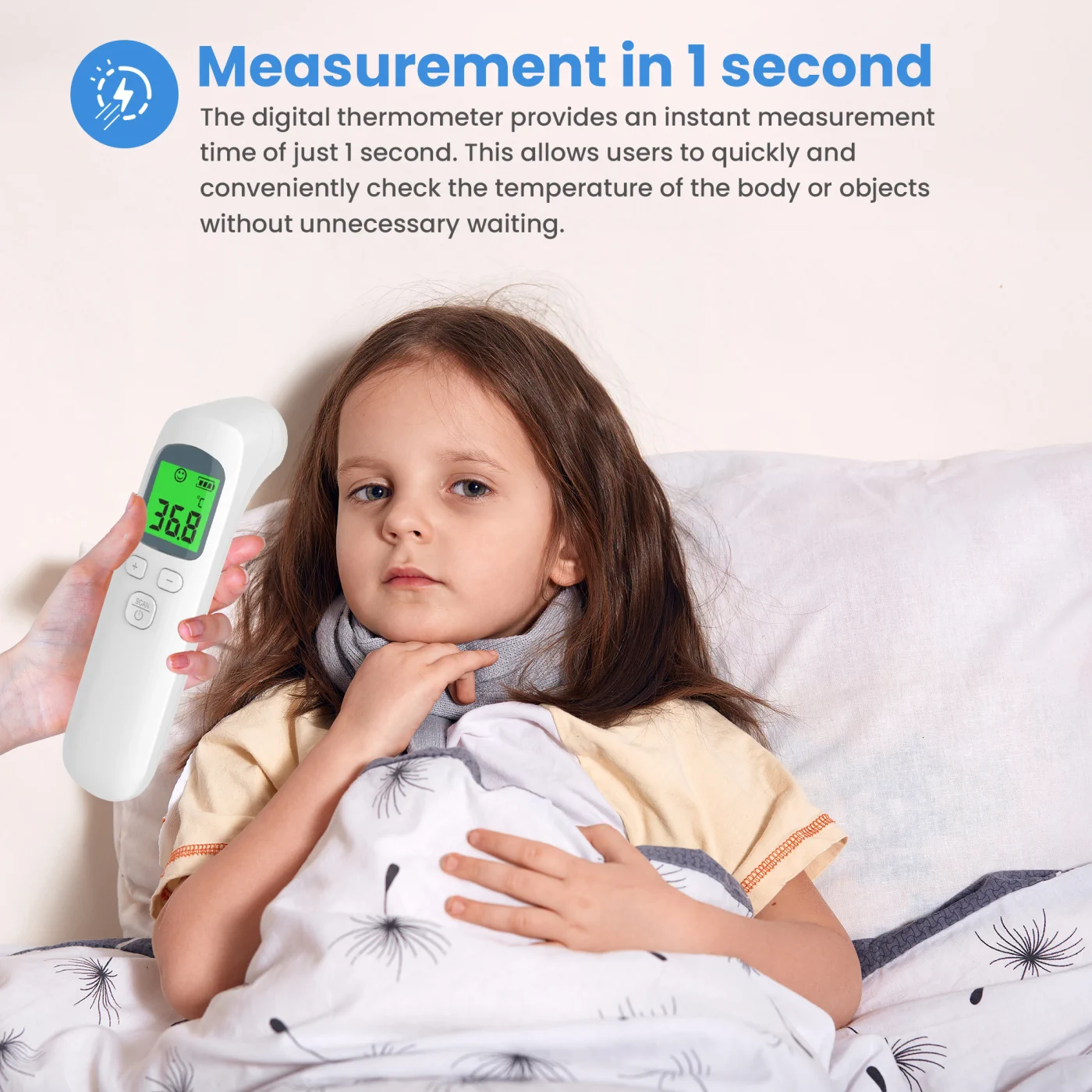 EXTRALINK SMARTLIFE THERMOMETER INFRARED F01, EXTRALINK EX.31672 5906168631672
