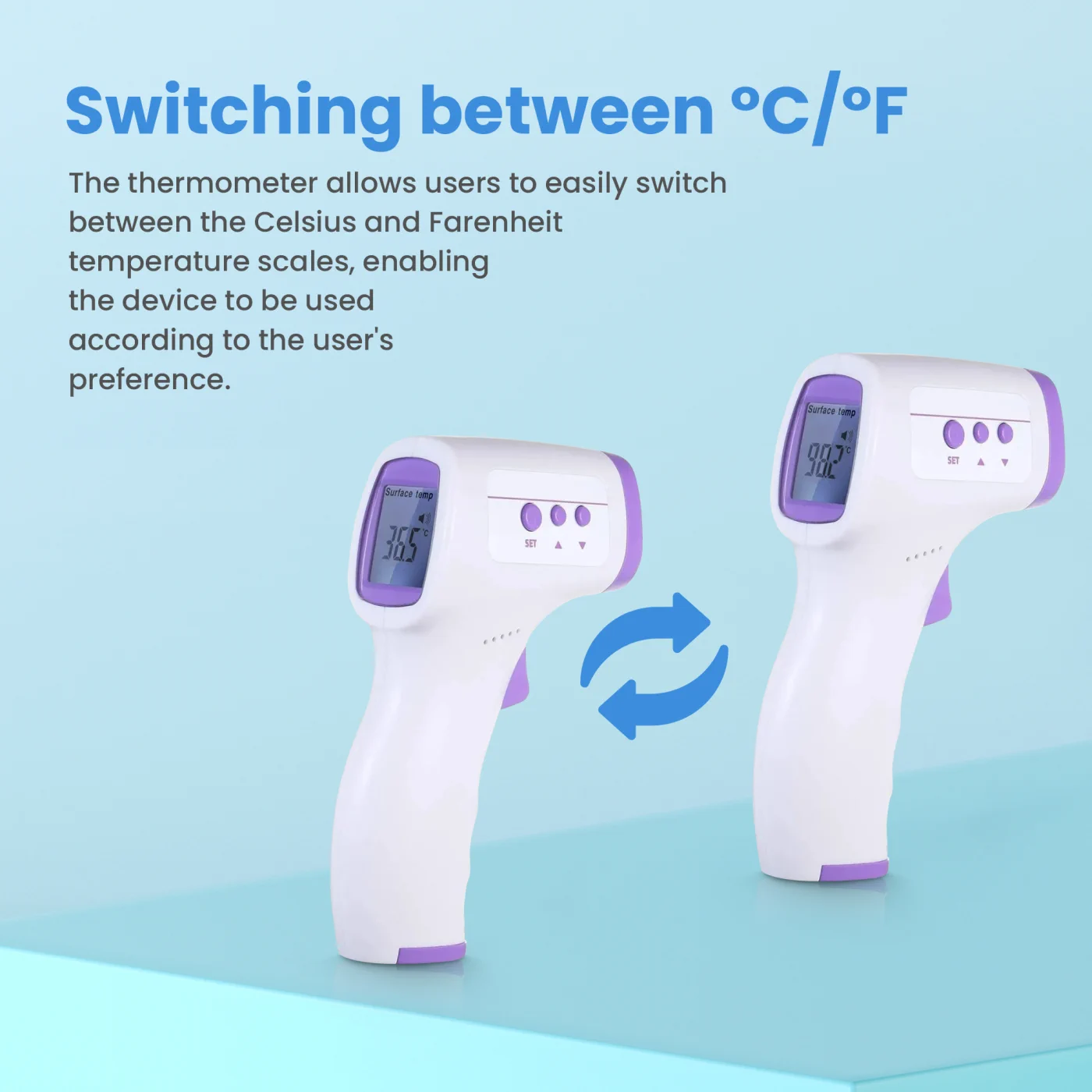EXTRALINK SMARTLIFE THERMOMETER INFRARED T003 PISTOLET, EXTRALINK EX.31689 5906168631689