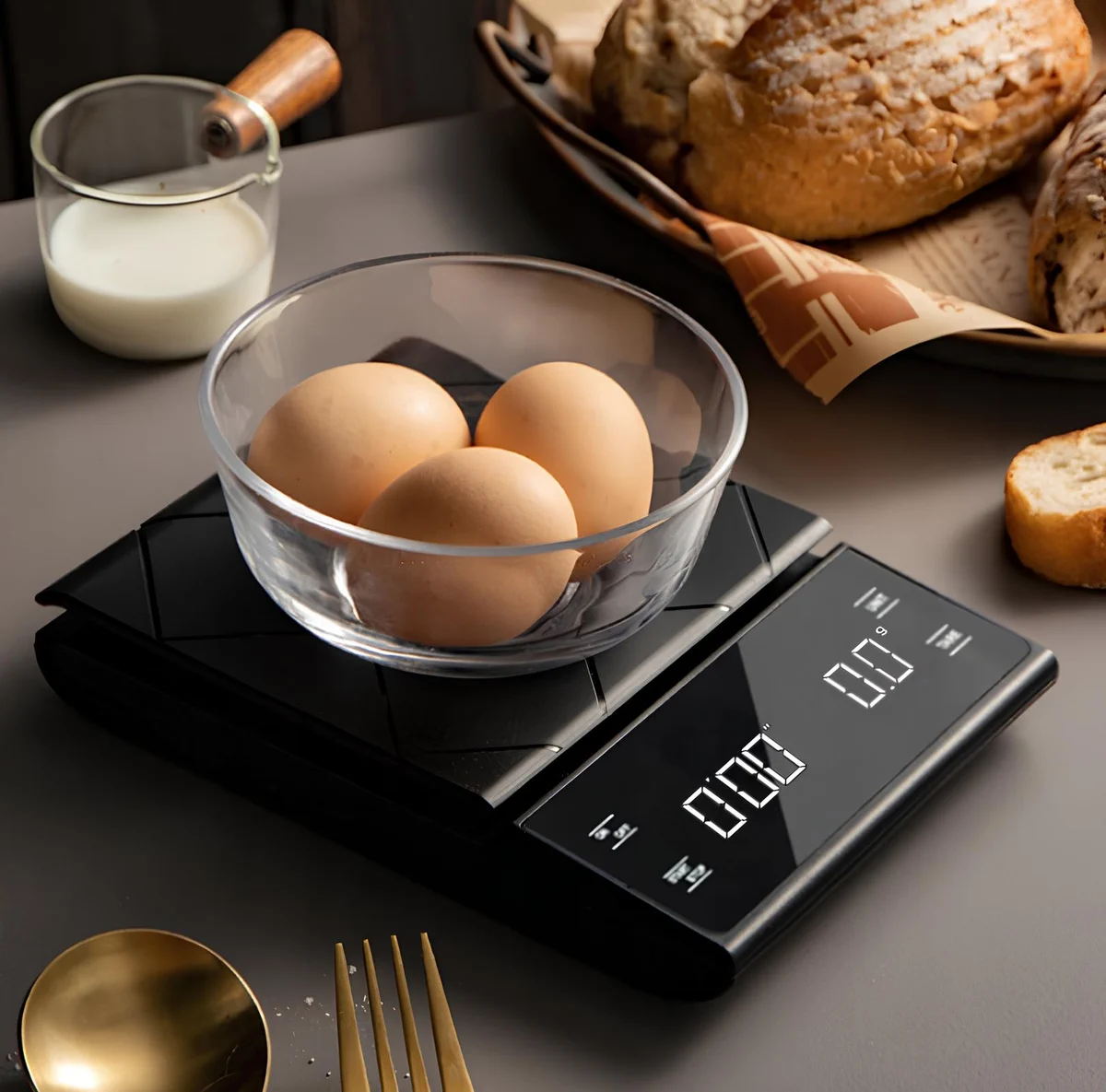 Extralink Home C1 | Coffee Scale | 3000g/0.1g, EXTRALINK EX.32266 5906168632266
