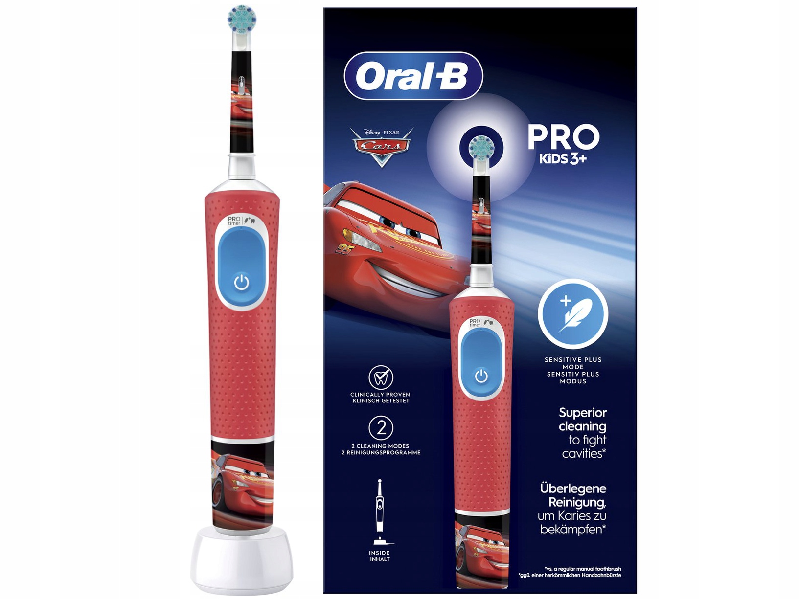 Oral-B Vitality Pro 103 Cars | Electric toothbrush |, ORAL-B PRO 103 KIDS CARS 8006540773031