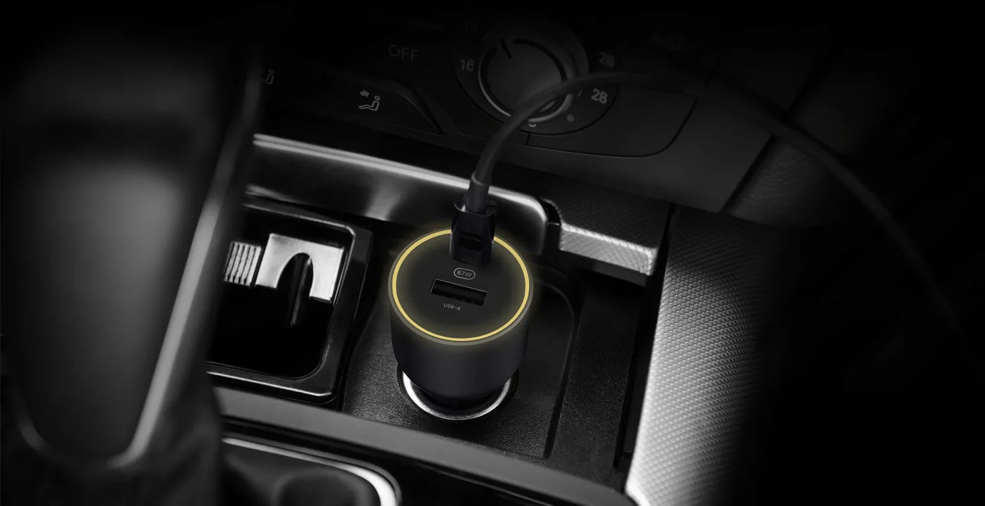 Xiaomi 67W Car Charger (USB-A + Type-C) | Car charger |, XIAOMI XIAOMI 67W CAR CHARGER 6941812704226