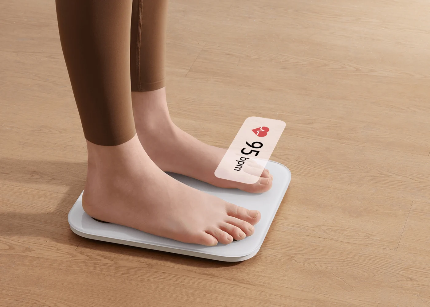 Xiaomi Body Composition Scale S400 | Waga łazienkowa | 0.1 kg - 150 kg, Bluetooth 5.0, 3x AAA, XIAOMI BODY COMPOSITION SCALE S400 6941812751985