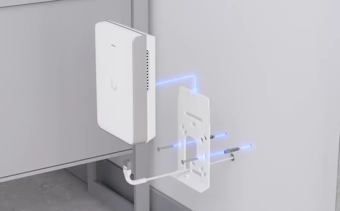 Ubiquiti U7-Pro-Wall | Access Point | WiFi7, 6GHz, 1x RJ45 2.5Gbps, UBIQUITI U7-PRO-WALL 0810084695548