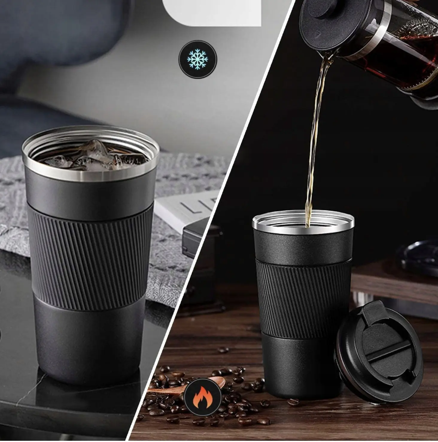 Extralink Home Coffee Cup | Thermal coffee mug | 0.5 L, EXTRALINK COFFEE CUP 0,5L 5907207224510