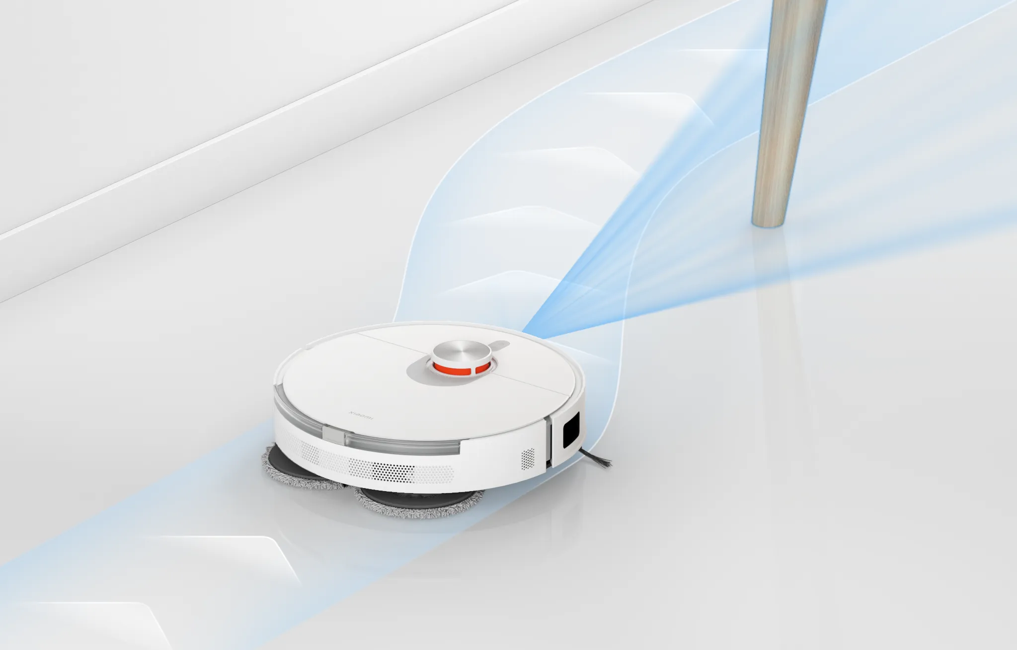 Xiaomi Robot Vacuum S20+ White | Smart robot vacuum cleaner | 5200mAh, 6000Pa, XIAOMI ROBOT VACUUM S20+ WHITE 6941812771327
