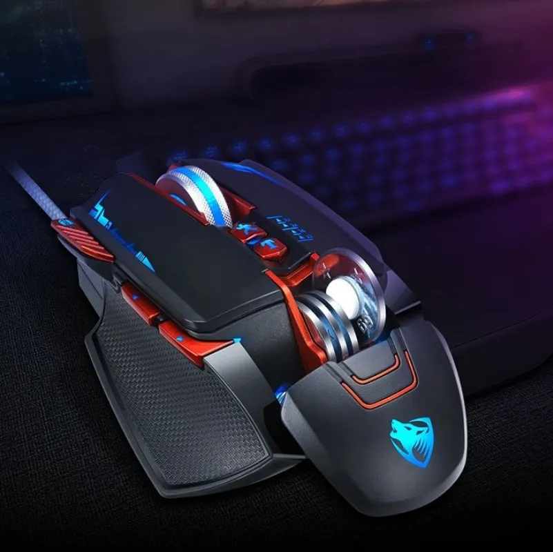 Extralink Gaming Mouse V9 | Gaming mouse | wired, optical, 6400dpi, 8 buttons, LED backlight, EXTRALINK EX.36189 5906168636189