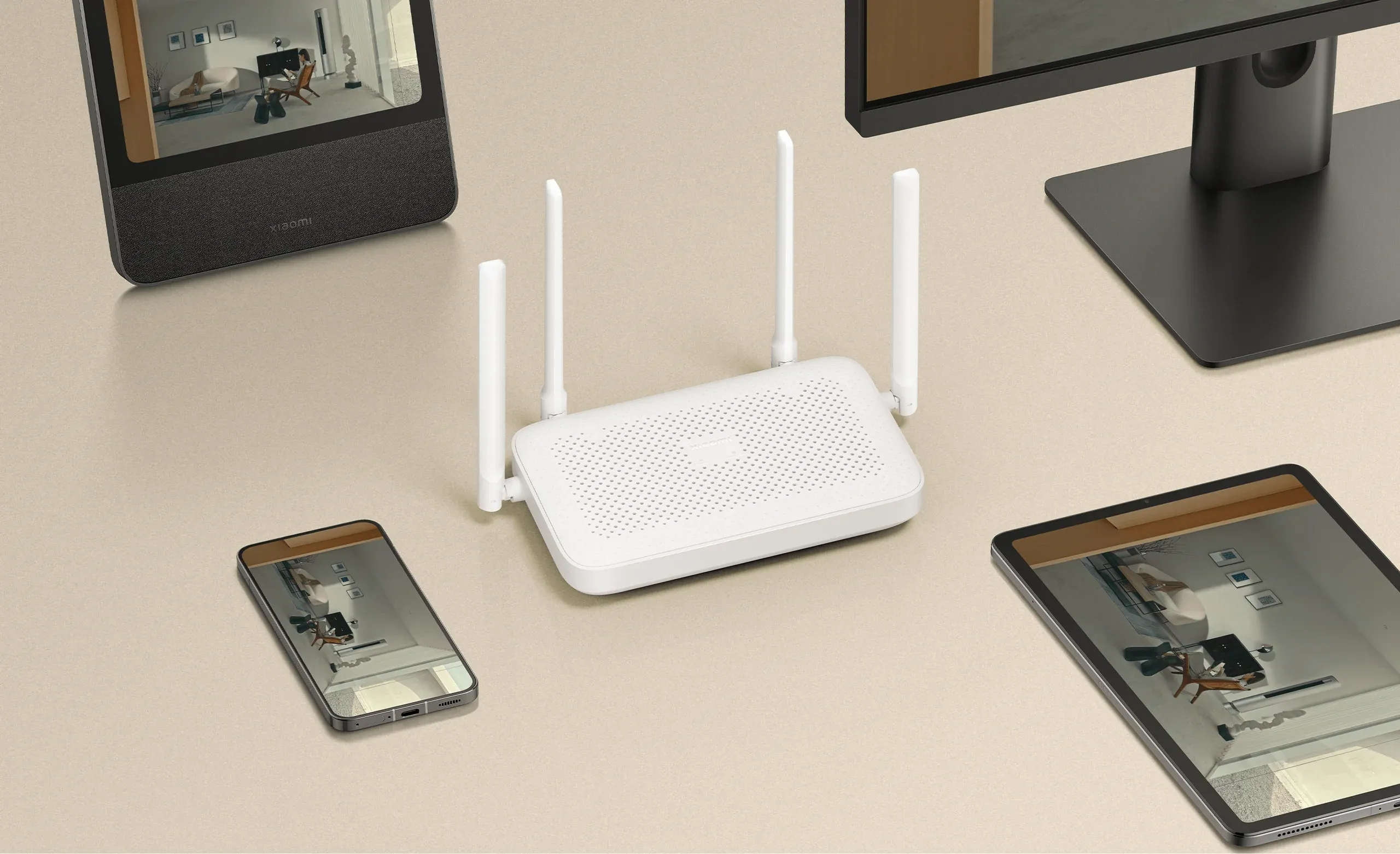 Xiaomi Router AX1500 RD12 | Wifi router | Wi-Fi 6 AX1500, 4x RJ45 1000Mb/s, XIAOMI ROUTER AX1500 6941948702059