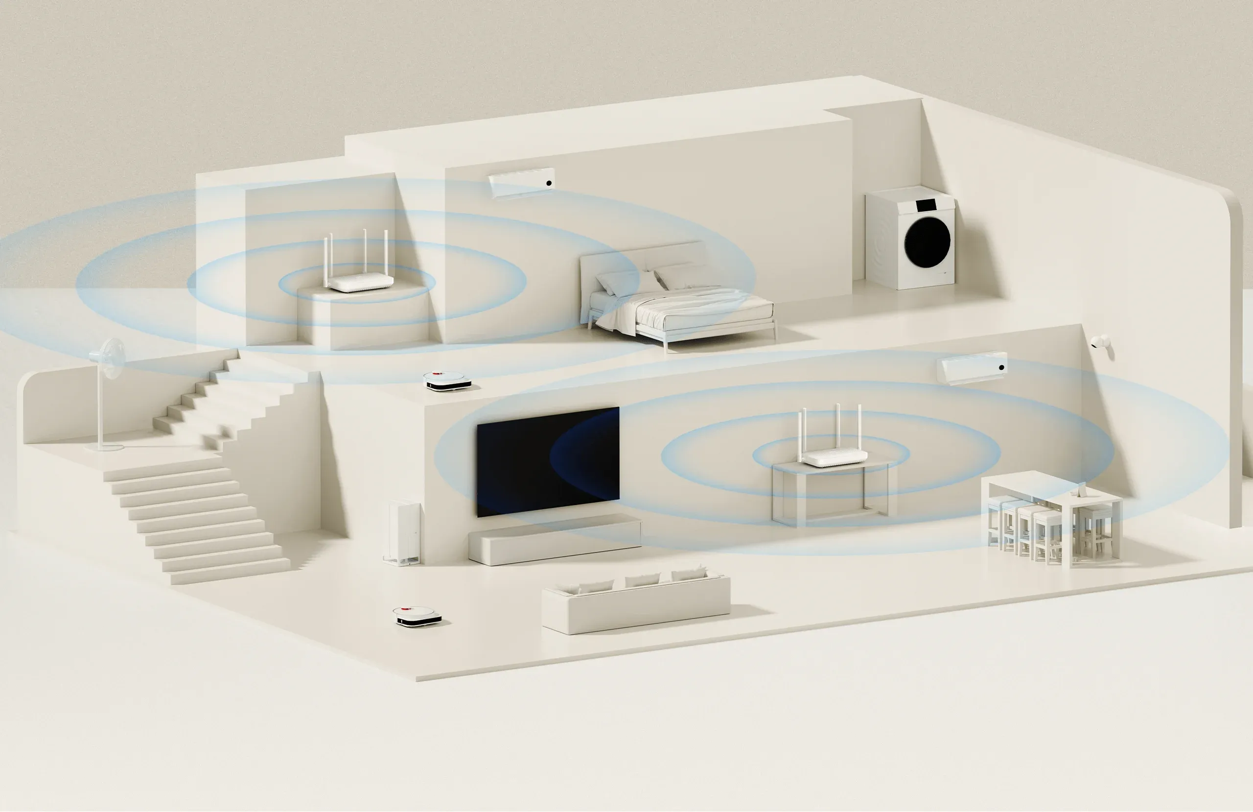 Xiaomi Router AX1500 RD12 | Wifi router | Wi-Fi 6 AX1500, 4x RJ45 1000Mb/s, XIAOMI ROUTER AX1500 6941948702059